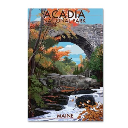 Trademark Fine Art Lantern Press 'Travel Poster 111' Canvas Art, 30x47 ALI9322-C3047GG